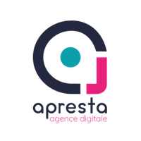 Logo Apresta, agence digitale cliente d'E.A.S.I.