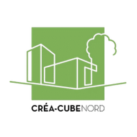 Logo Créa-Cube Nord, entreprise de construction et rénovation cliente du cabinet E.A.S.I.