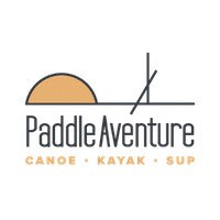 Logo Paddle Aventure, base de canoë-kayak et paddle cliente du cabinet E.A.S.I.