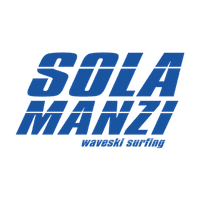 Logo SolaManzi, marque de waveski surfing cliente du cabinet E.A.S.I.