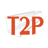 Logo T2P Aluminium, entreprise de menuiserie aluminium cliente d'E.A.S.I.