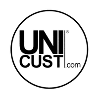 Logo Unicust, agence de covering, signalétique et communication visuelle cliente du cabinet E.A.S.I.